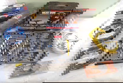 Socket Set Knee Pads 200' Tape Misc Tools