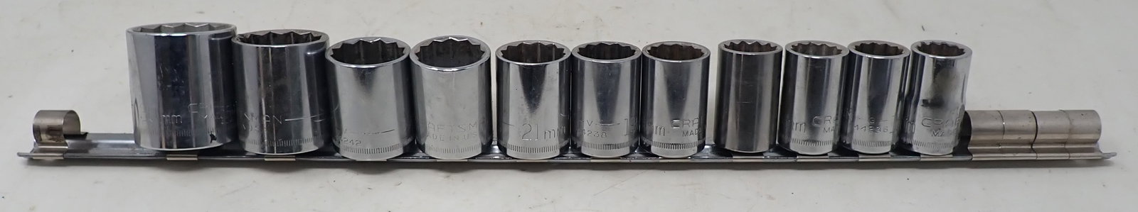 Craftsman 1/2" Drive Metric Sockets (1 of 2)