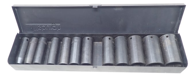 Pittsburgh 1/2" Drive Impact Sockets Metric