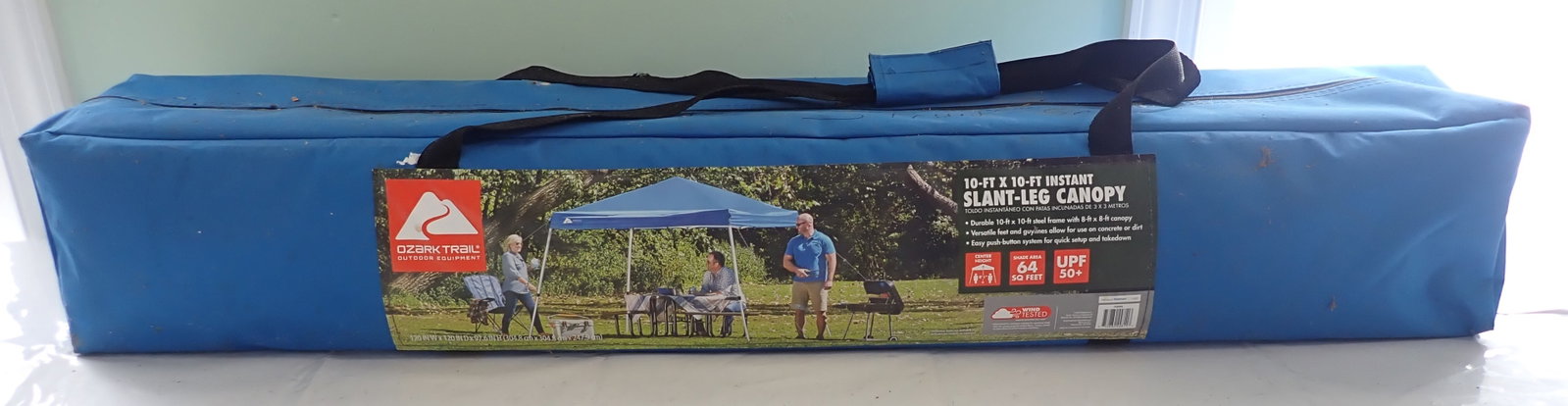 Ozark Trail Slant Leg Canopy: We do not guarantee it is complete. No in house shipping