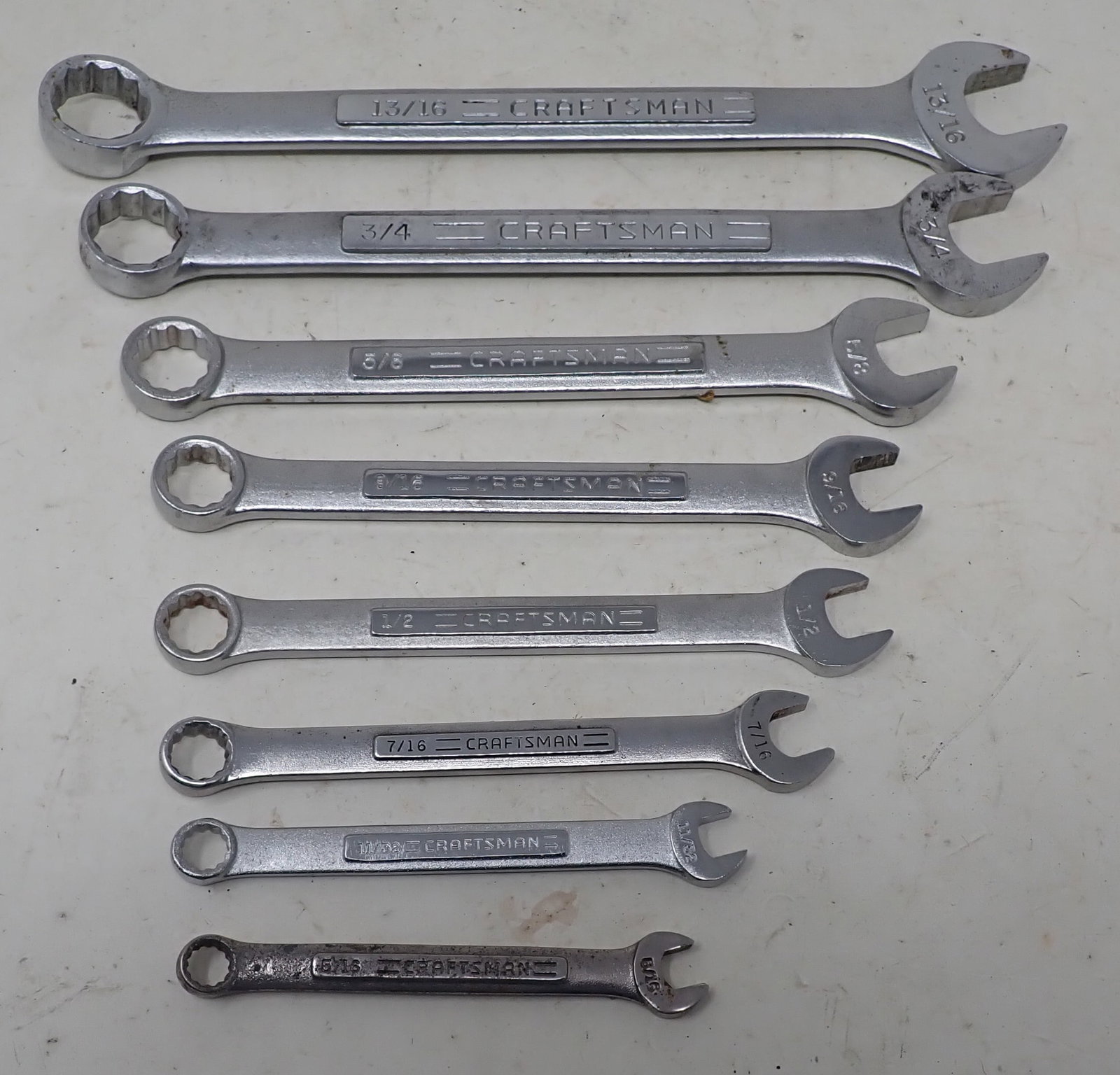 Craftsman Sae Combination Wrenches (1 of 3)
