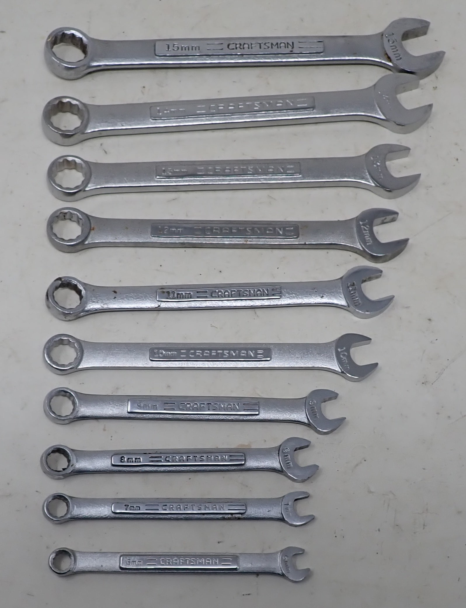 Craftsman Metric Combination Wrenches (1 of 3)
