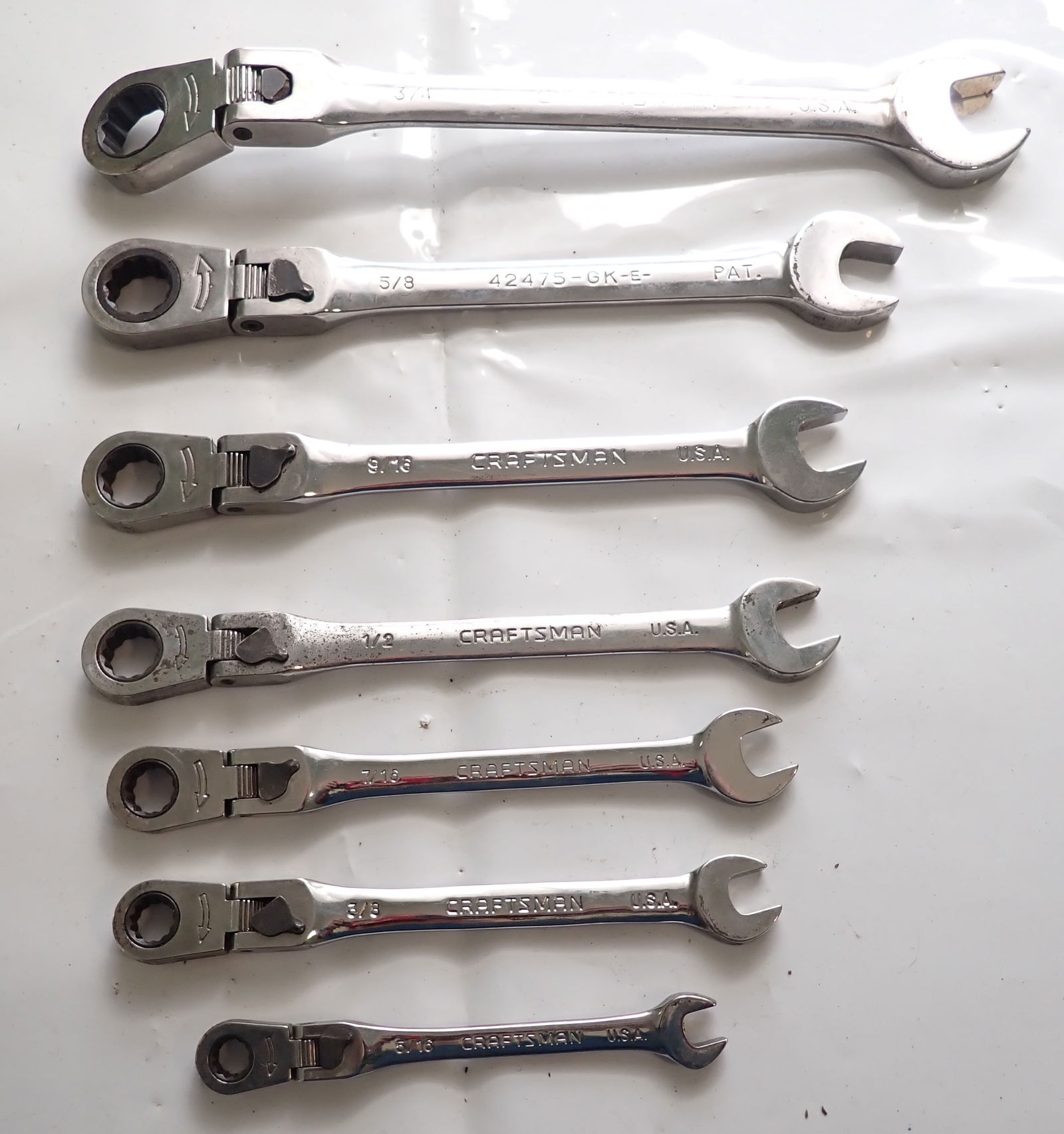 Craftsman SAE Combination Speed Wrenches (1 of 4)