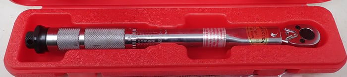 1/4" Drive Torque Wrench
