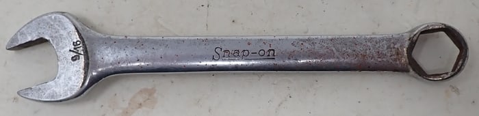 Snap On 9/16" OXA-180 Combination Wrench