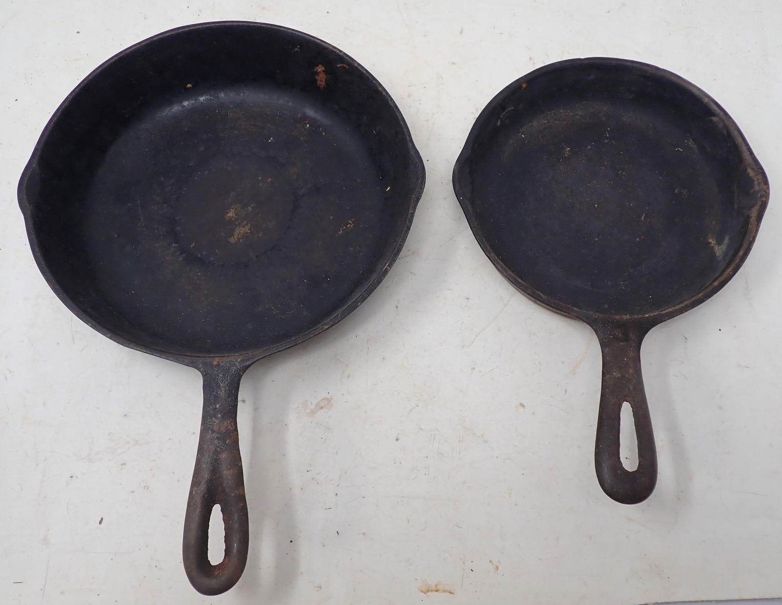 2 Cast Iron Skillets (1 of 2)
