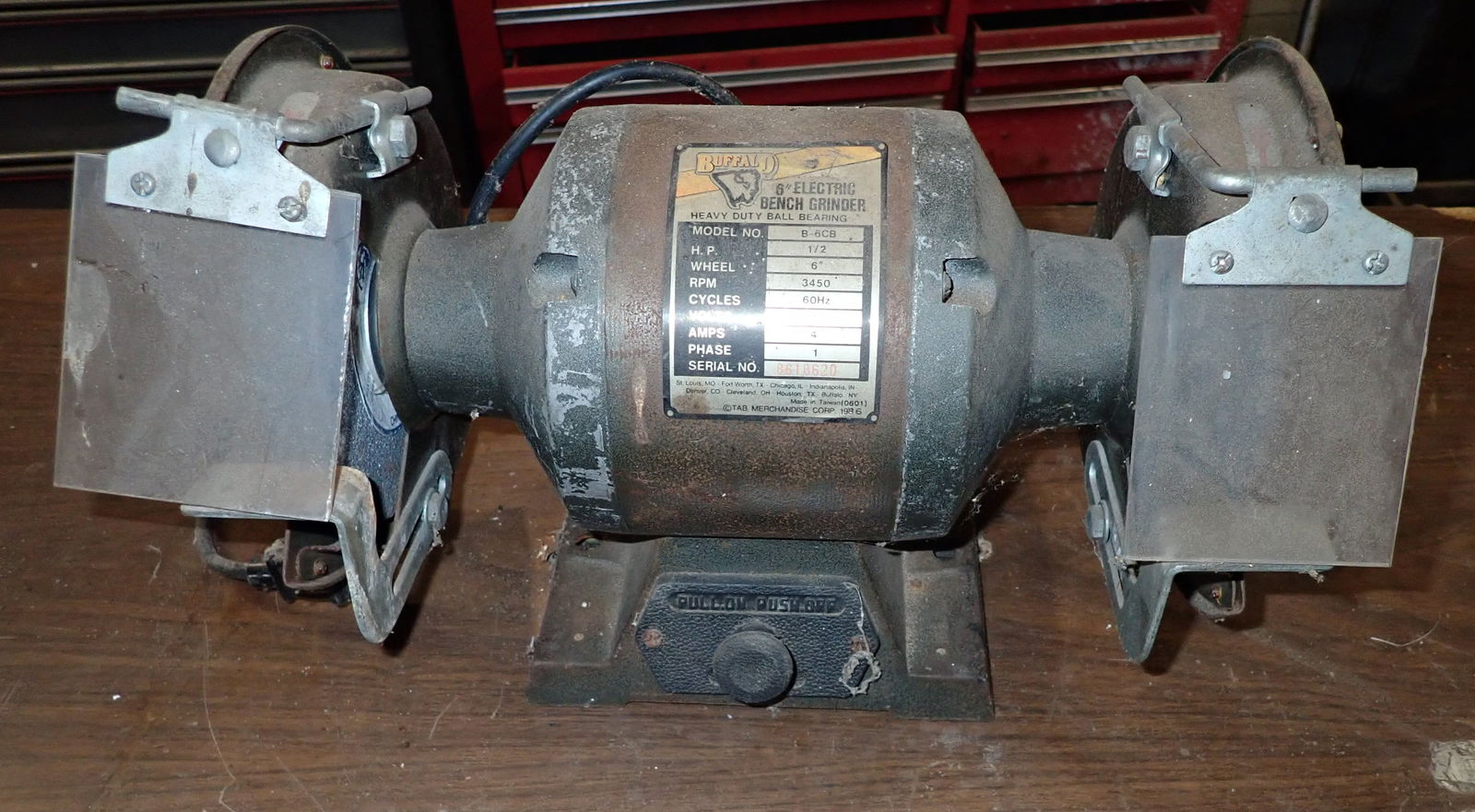 Buffalo 6" Electric Bench Grinder (1 of 1)