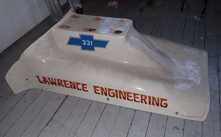 Vintage Stock Car Hood