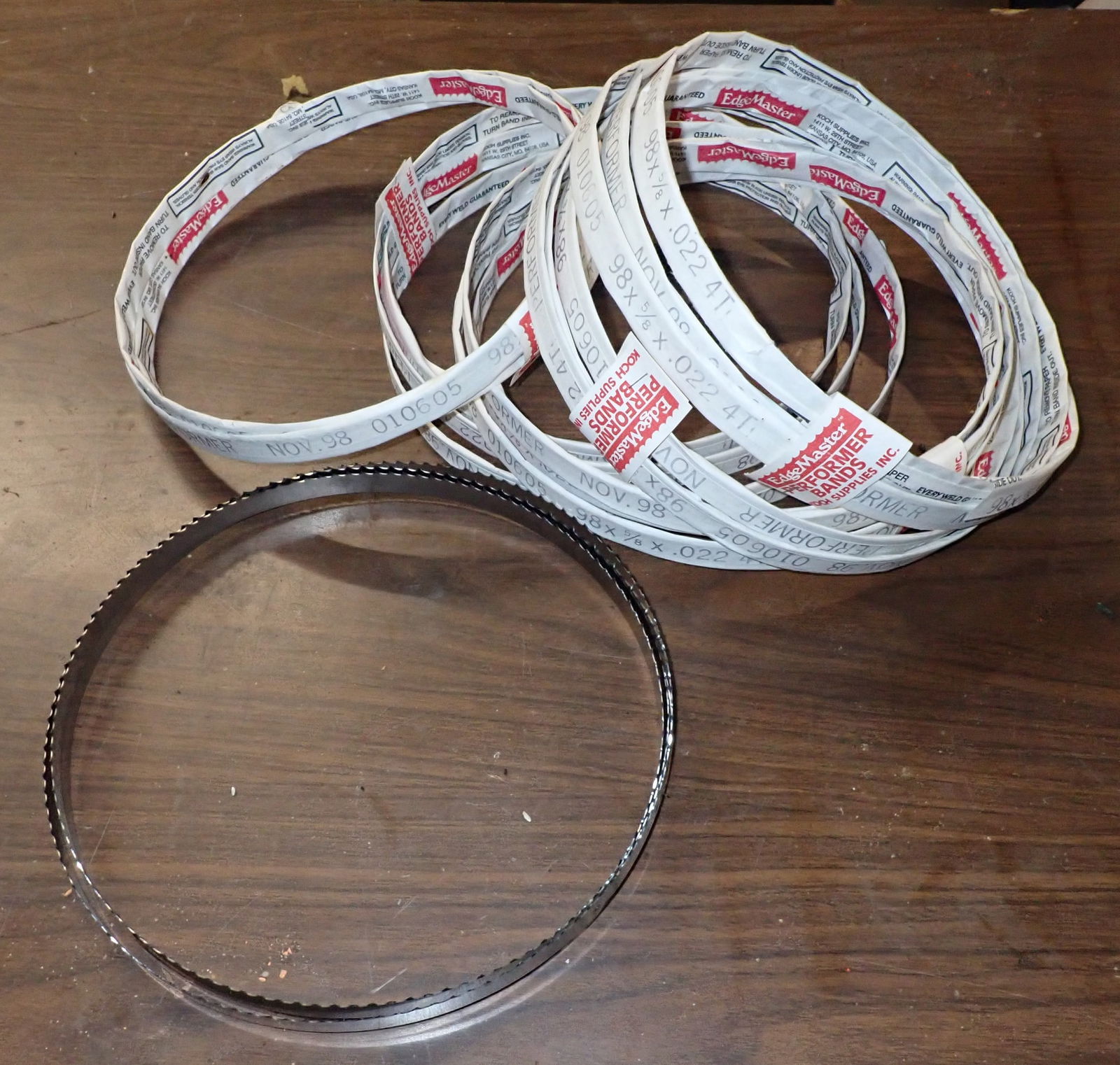 6 Edgemaster Bandsaw Blades (1 of 2)