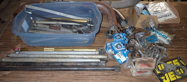 Vintage Stock Car Rods Bearings Misc Parts