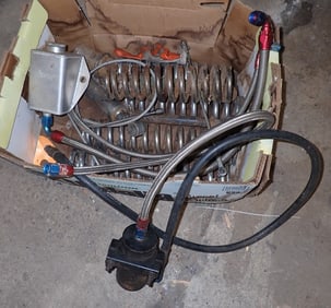 Vintage Stock Car Springs Arts Radiator Tank