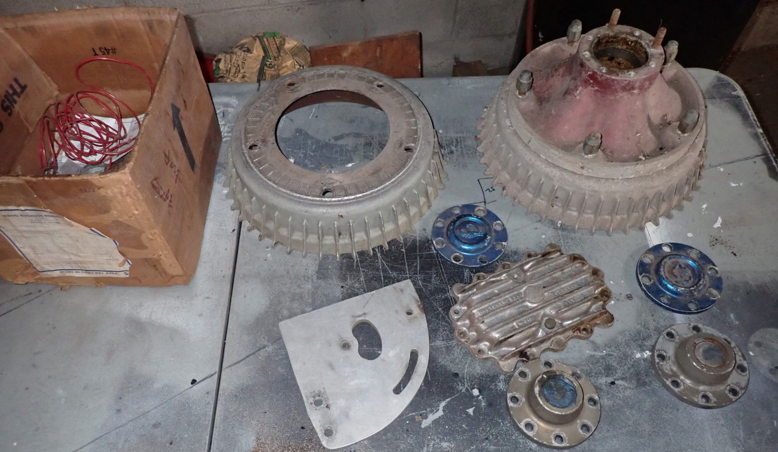 Vintage Stock Car Drums & Misc Parts (1 of 6)