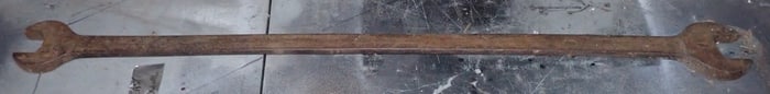Warwood Railroad Wrench 1 1/4"