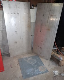 2 pc Aluminum & 1pc Steel