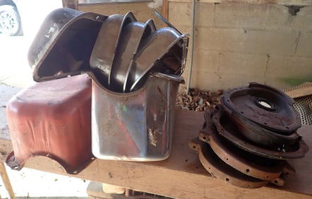 Oil Pans Valve Covers Vintage Stock Car Parts