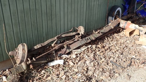 Frame & Axle for Vintage Stock Car