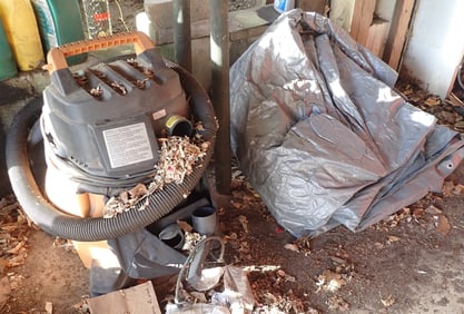 Rigid 14 Gallon Shop Vac & Tarp