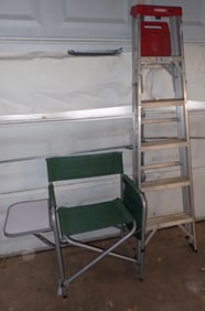 Folding Chair & Step Ladder
