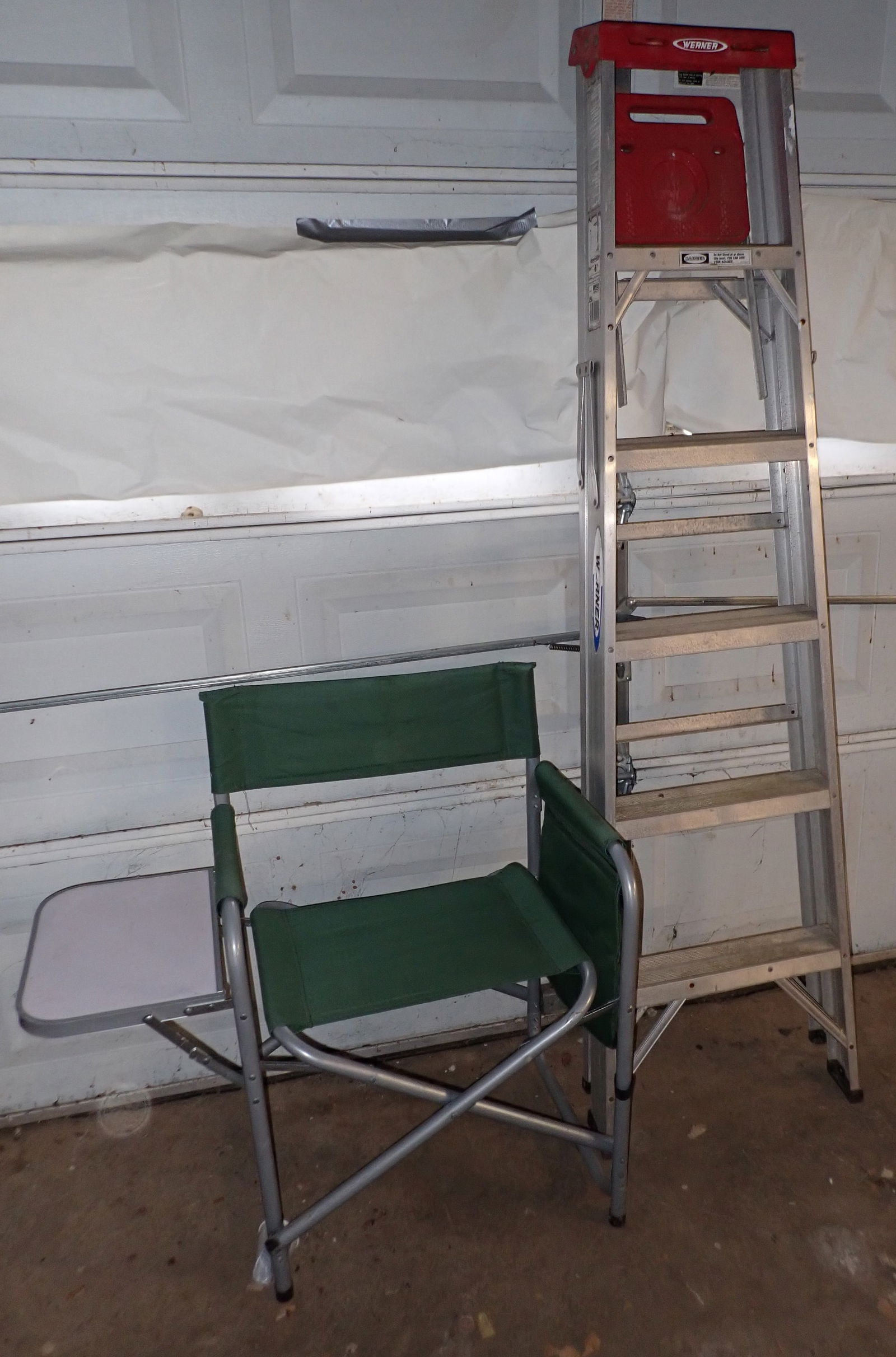 Folding Chair & Step Ladder (1 of 2)