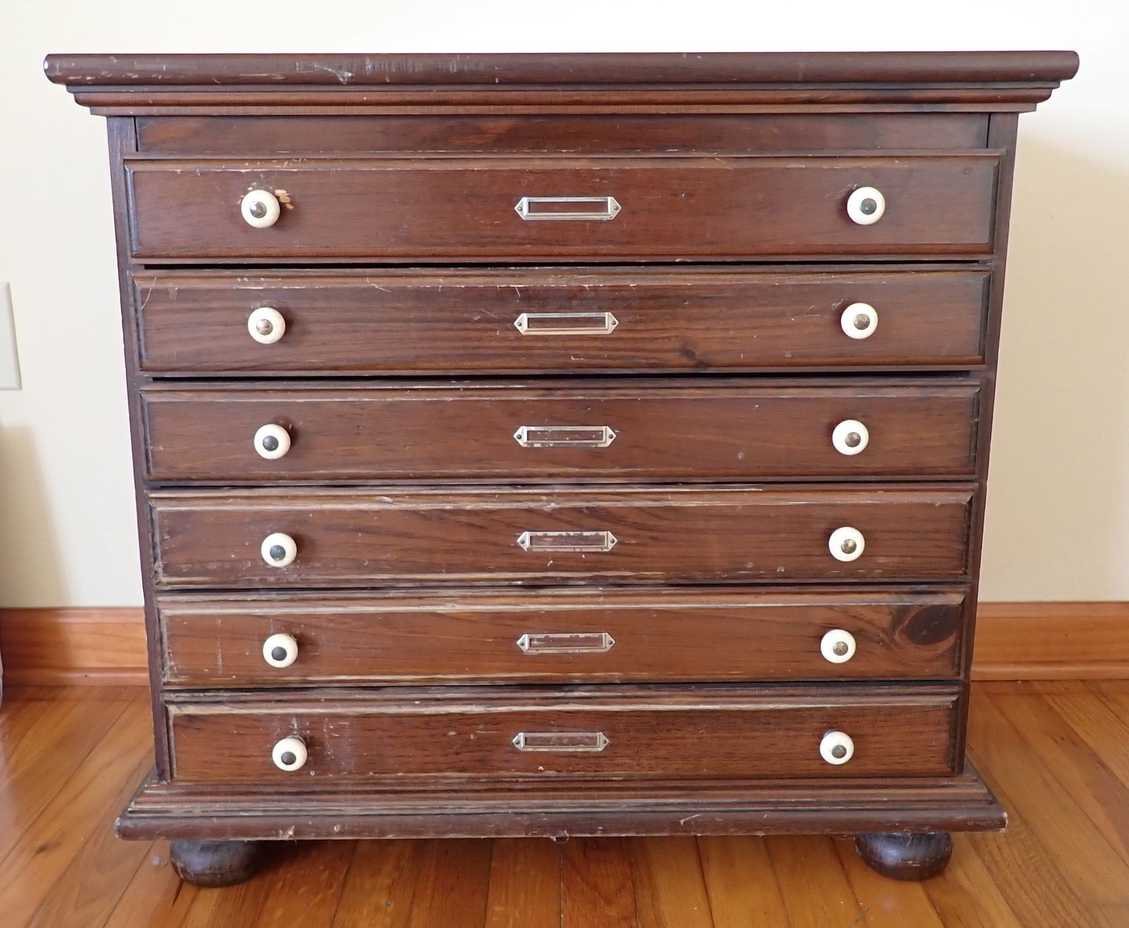 Map / Spool Cabinet: Approx 16 3/4" x 27" x 25" tall. No in house shipping !