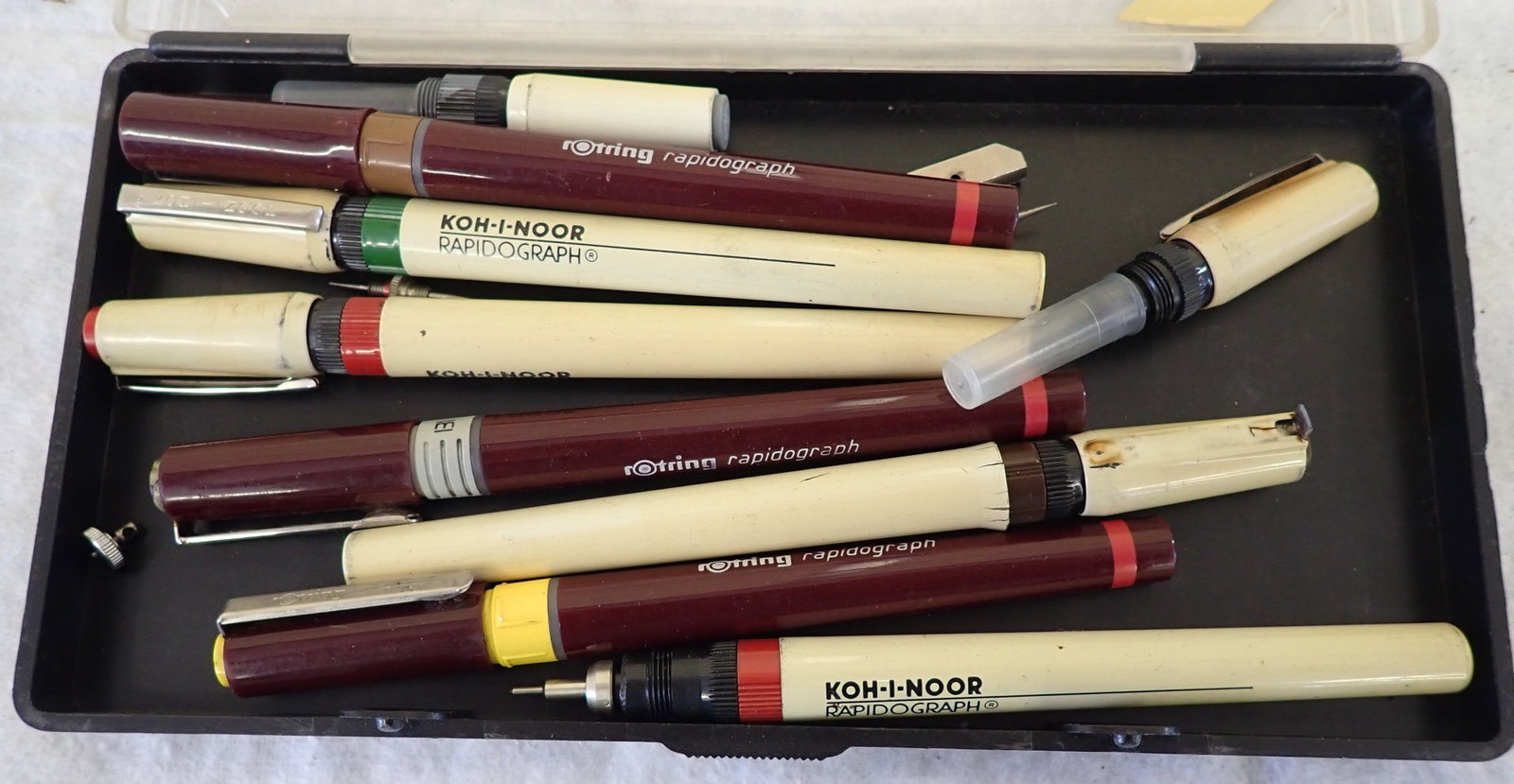 Rotring Koh-I-Noor Rapidograph Pens: Shipping available