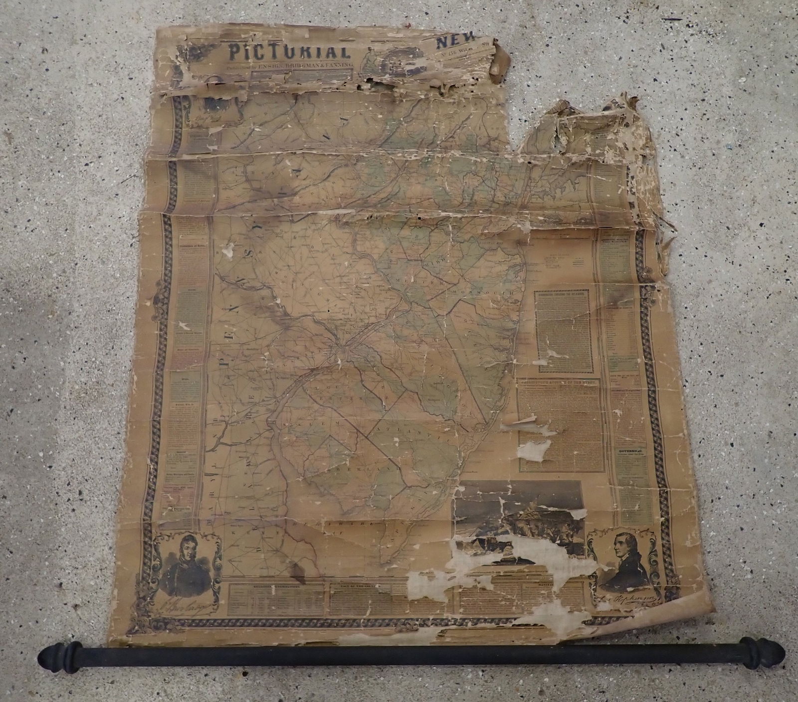 Early New Jersey Map (1 of 9)