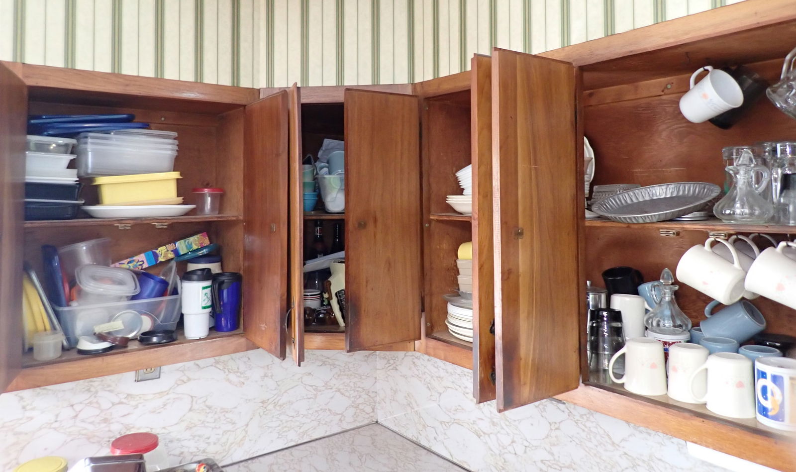 Partial Kitchen Cabinet Contents (1 of 18)