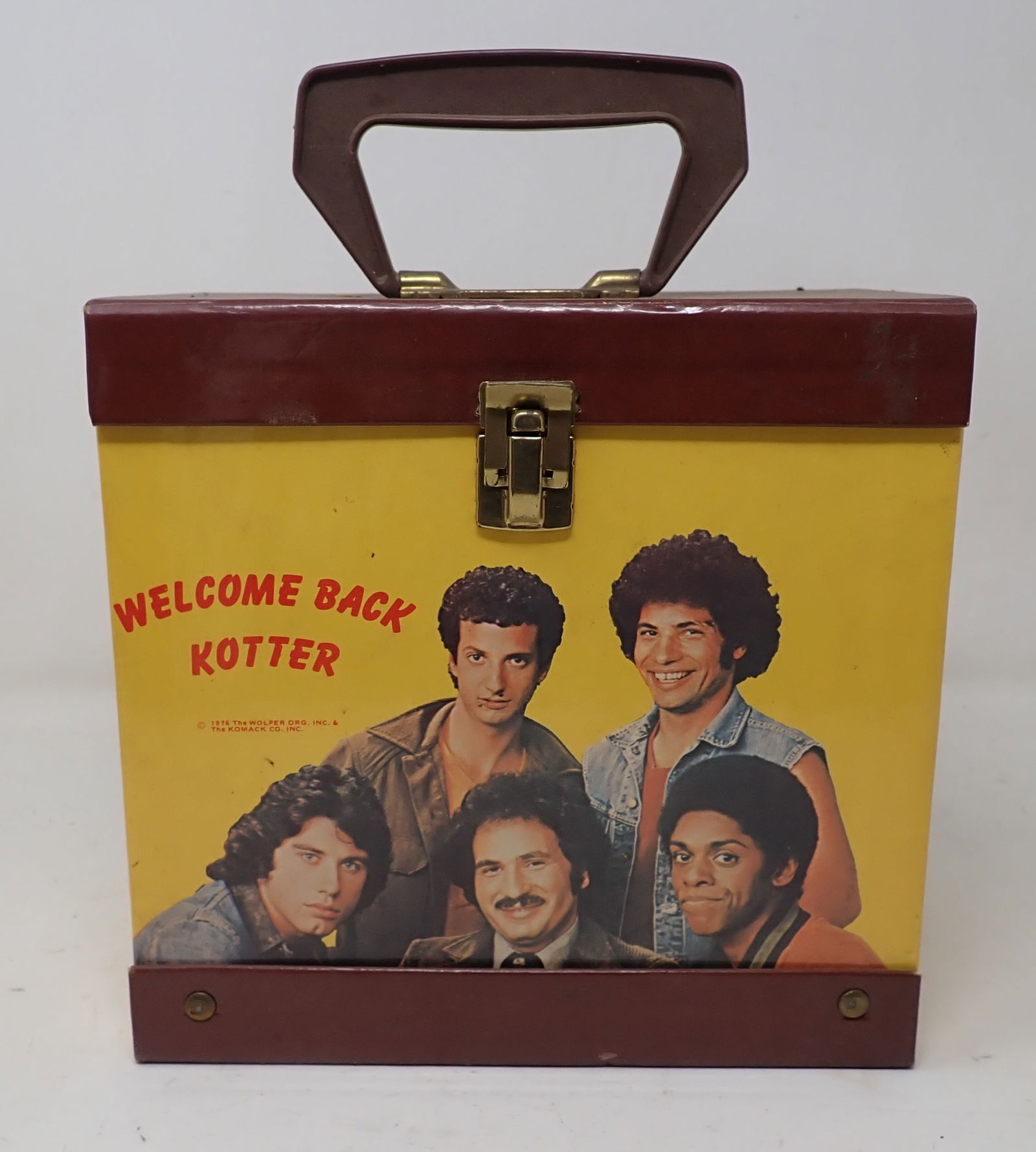 1976 Wolper Welcome Back Cotter 45 Record Case w/ Records (1 of 5)