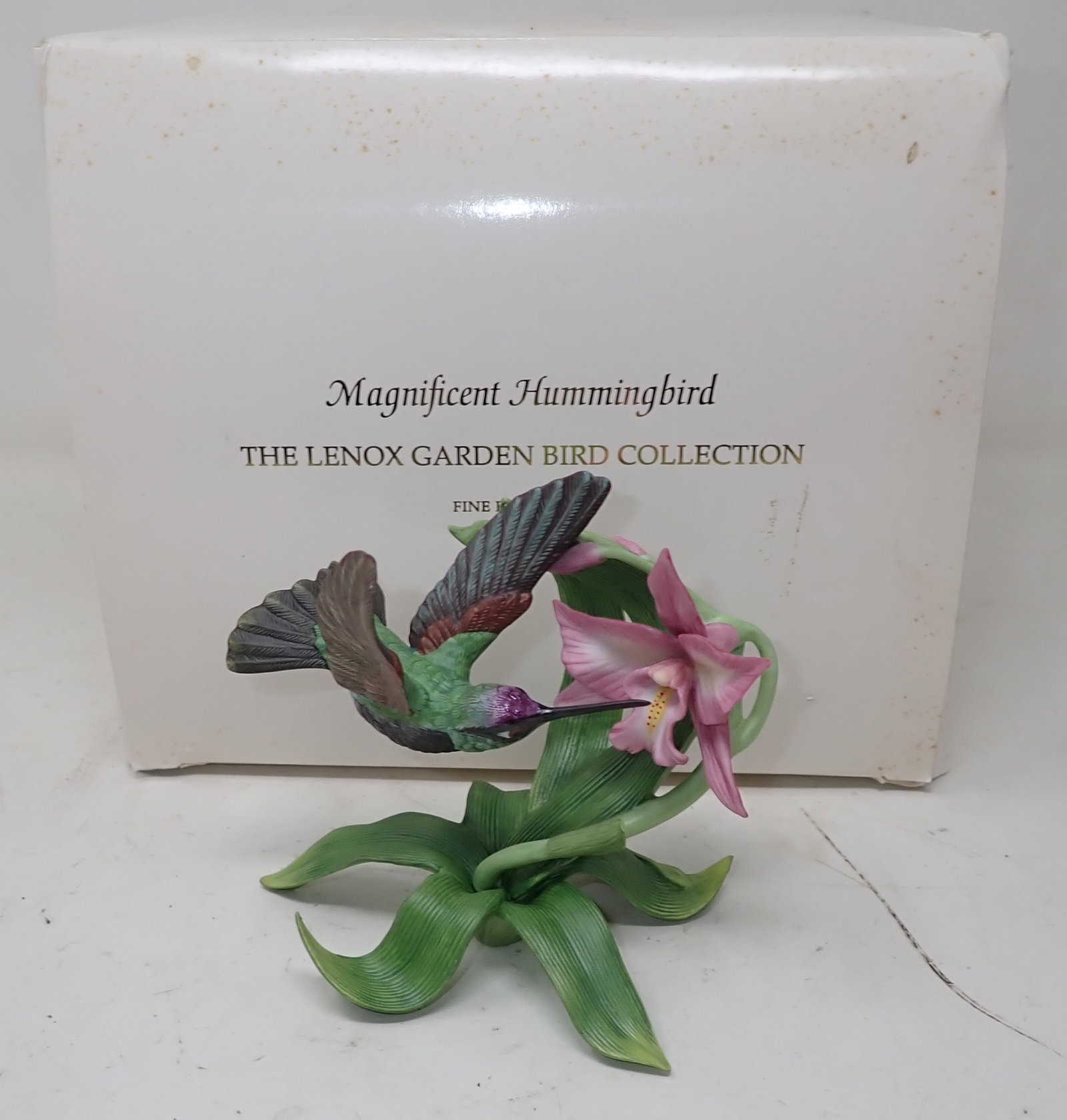 Lenox Hummingbird: Apprx 4 1/4" tall. Shipping available