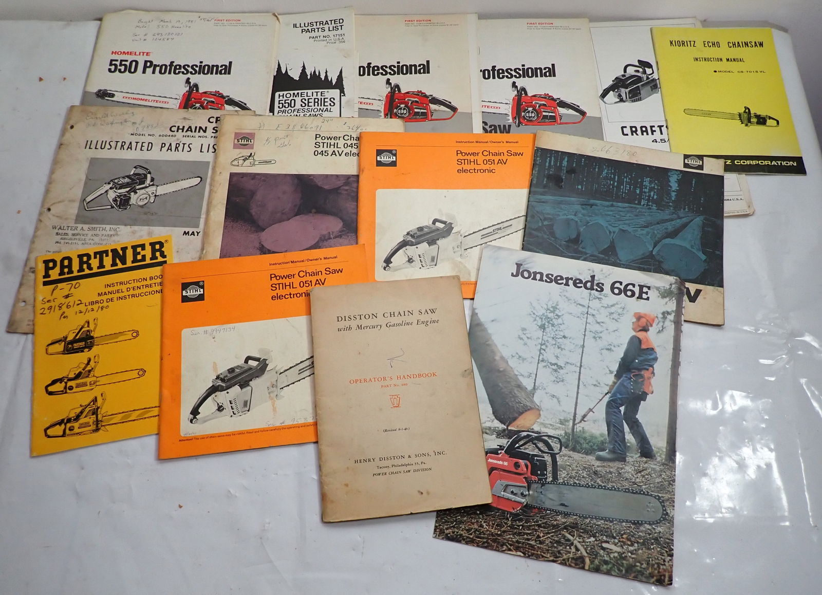 Chainsaw Manuals & Brochure incl Disston (1 of 4)