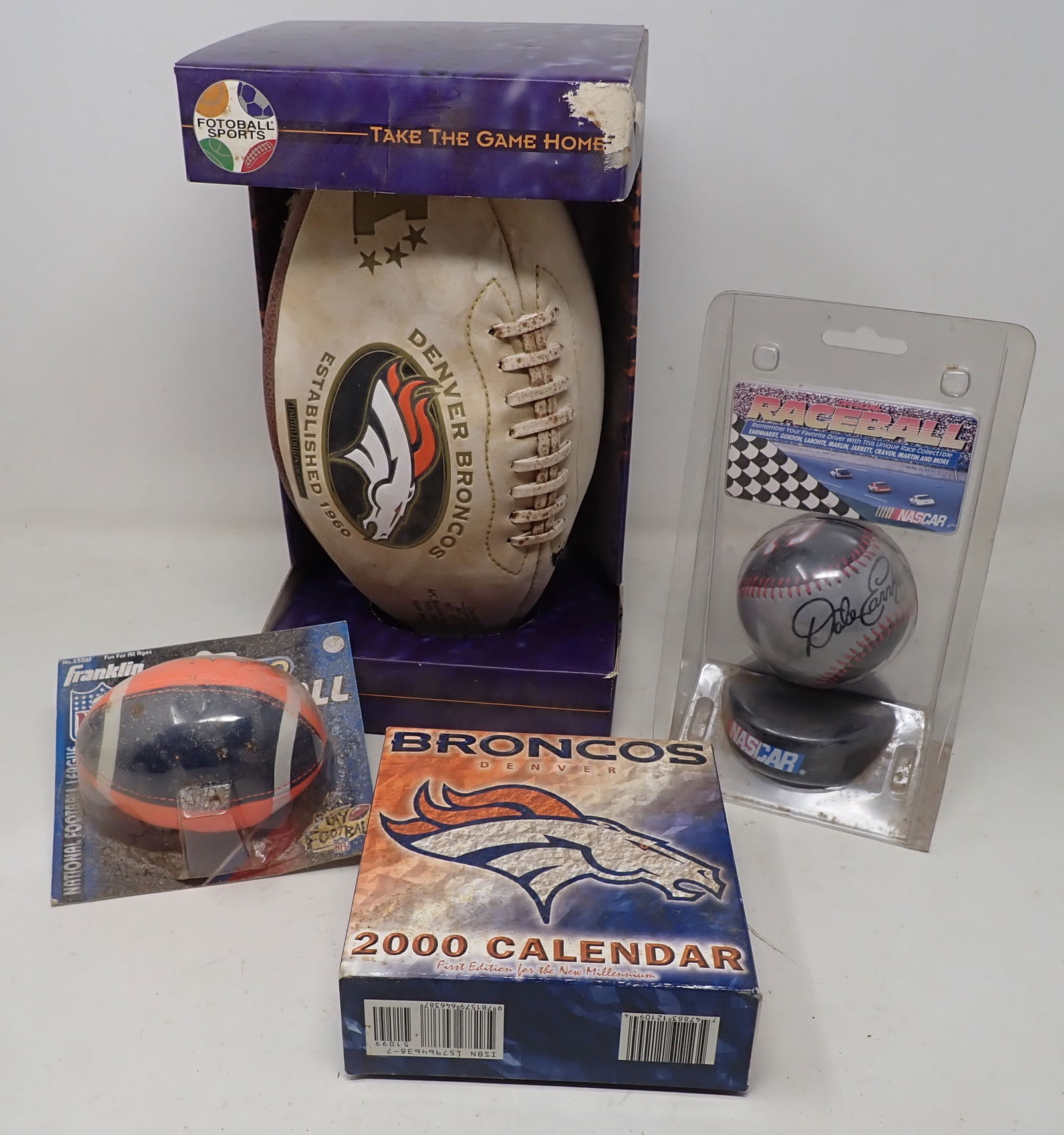 Broncos Football Dale Earnhardt Baseball & Misc (1 of 4)