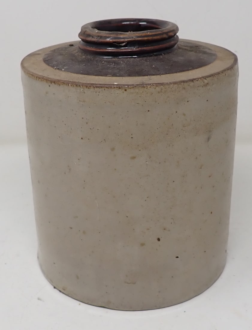 Stoneware Preserve Jar: Approx 5 5/8" in diameter and 7 1/2" tall. Shipping available