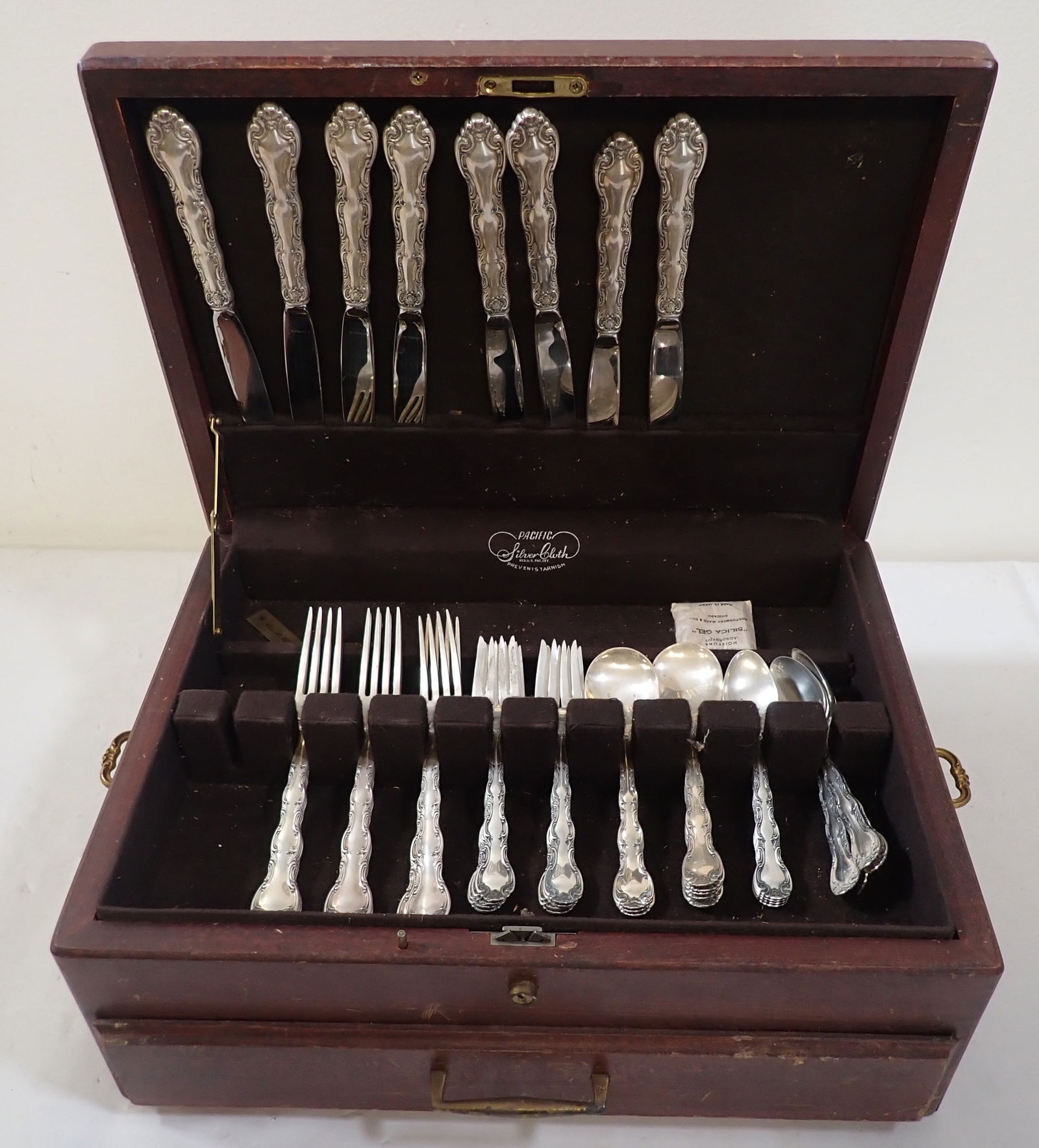 40pcs Alvin French Scroll Flatware (1 of 6)