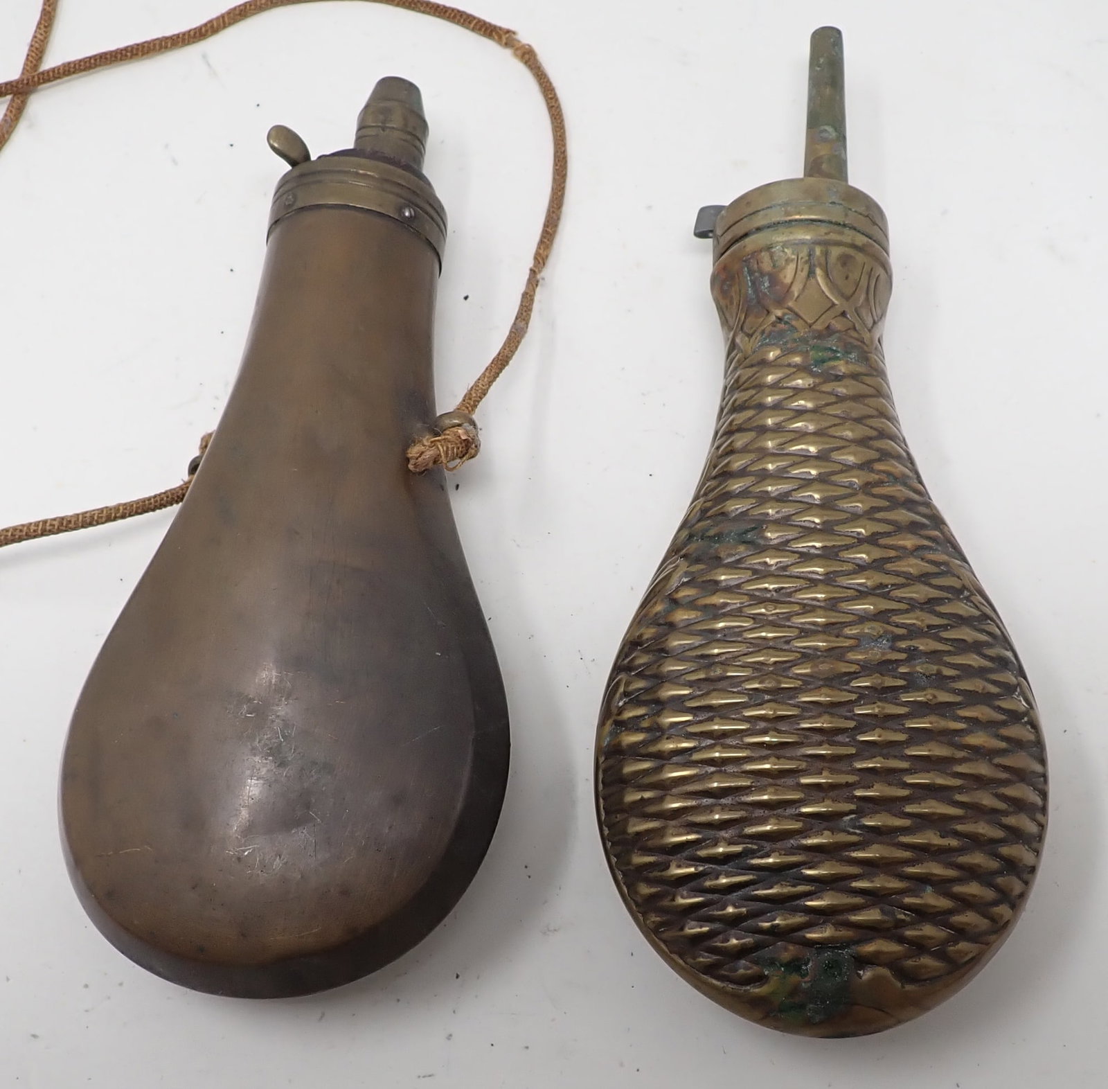 Brass Powder Flasks (1 of 5)