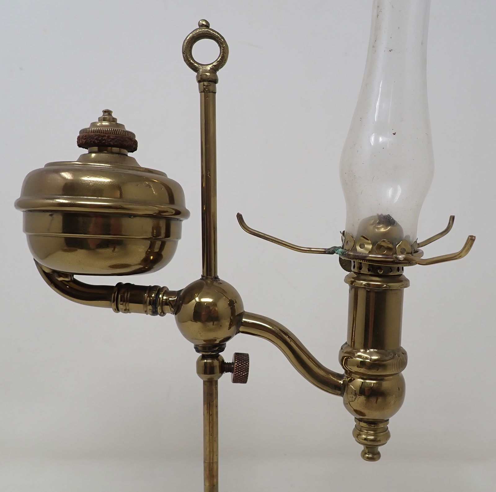 Miniature P&A Acorn Brass Student Lamp (1 of 7)