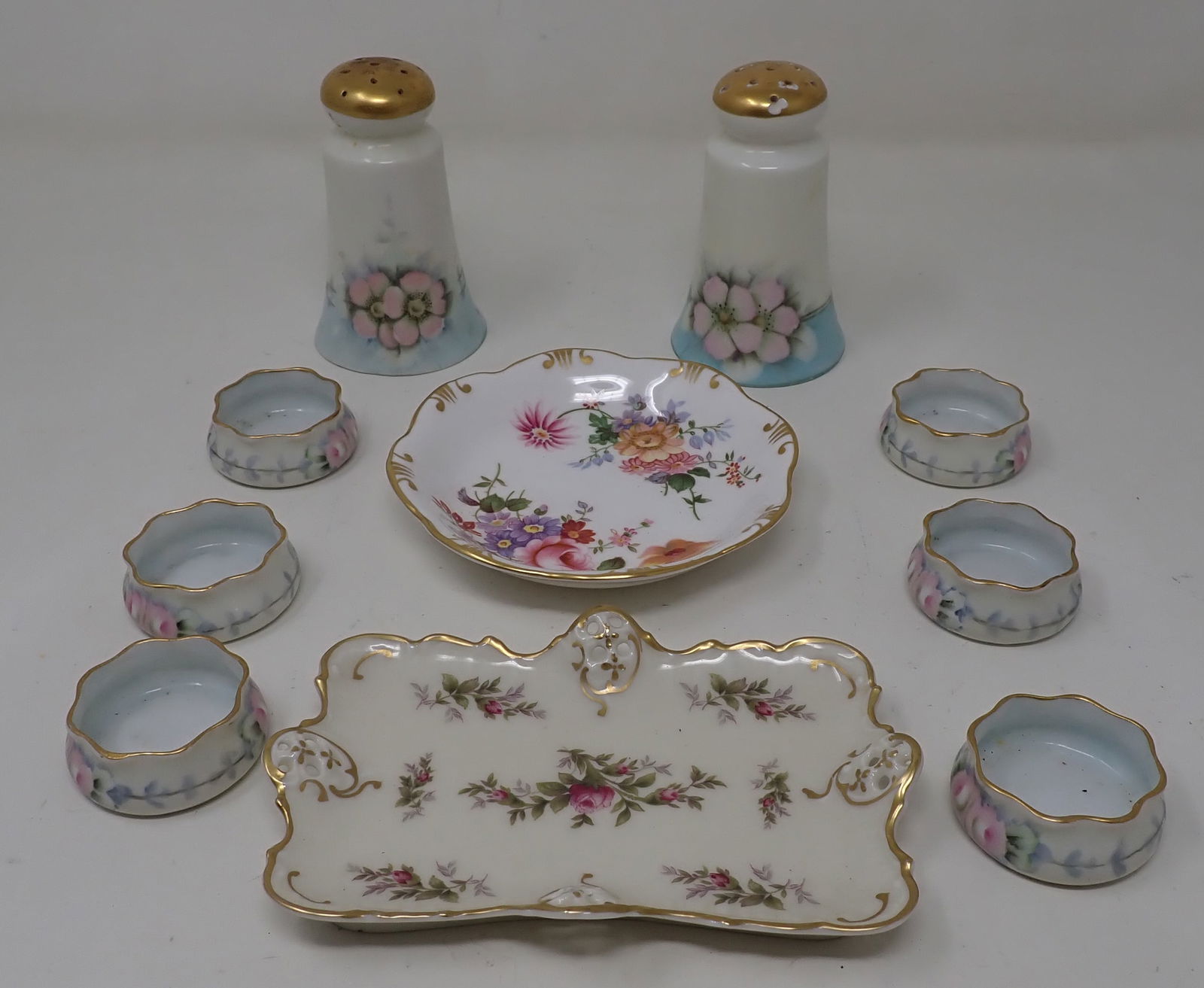 Salt & Pepper Shaker Salts Rosenthal Tray (1 of 4)