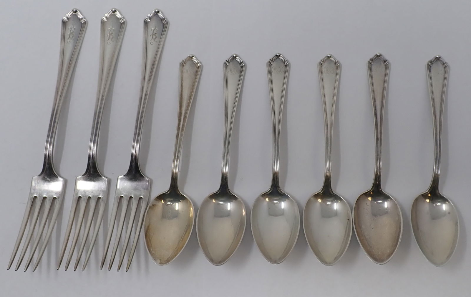 Sterling Silver Flatware Forks & Spoons (1 of 3)