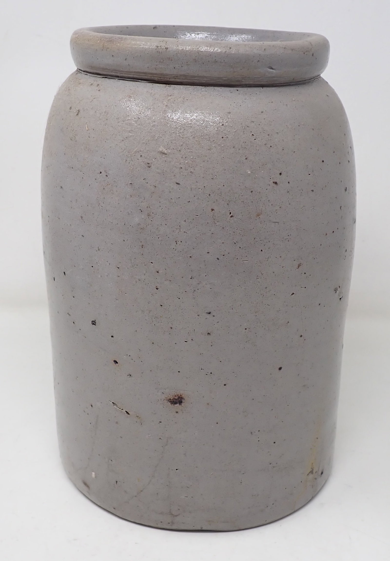 Stoneware Preserve Jar: Approx 6 1/2" in diameter and 9 1/2" tall. Shipping available