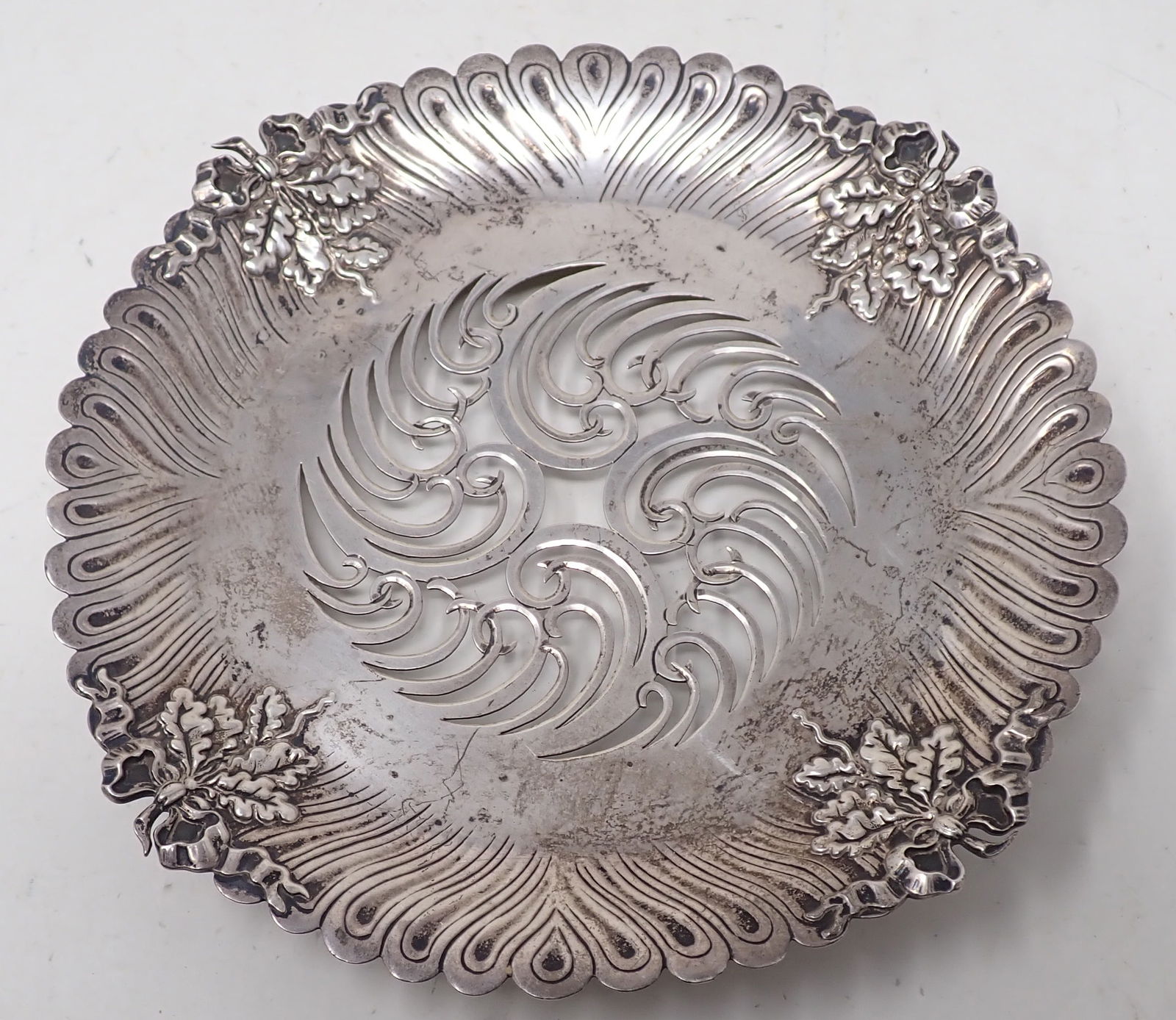 Tiffany & Co. Reticulated Sterling Silver Dish (1 of 6)