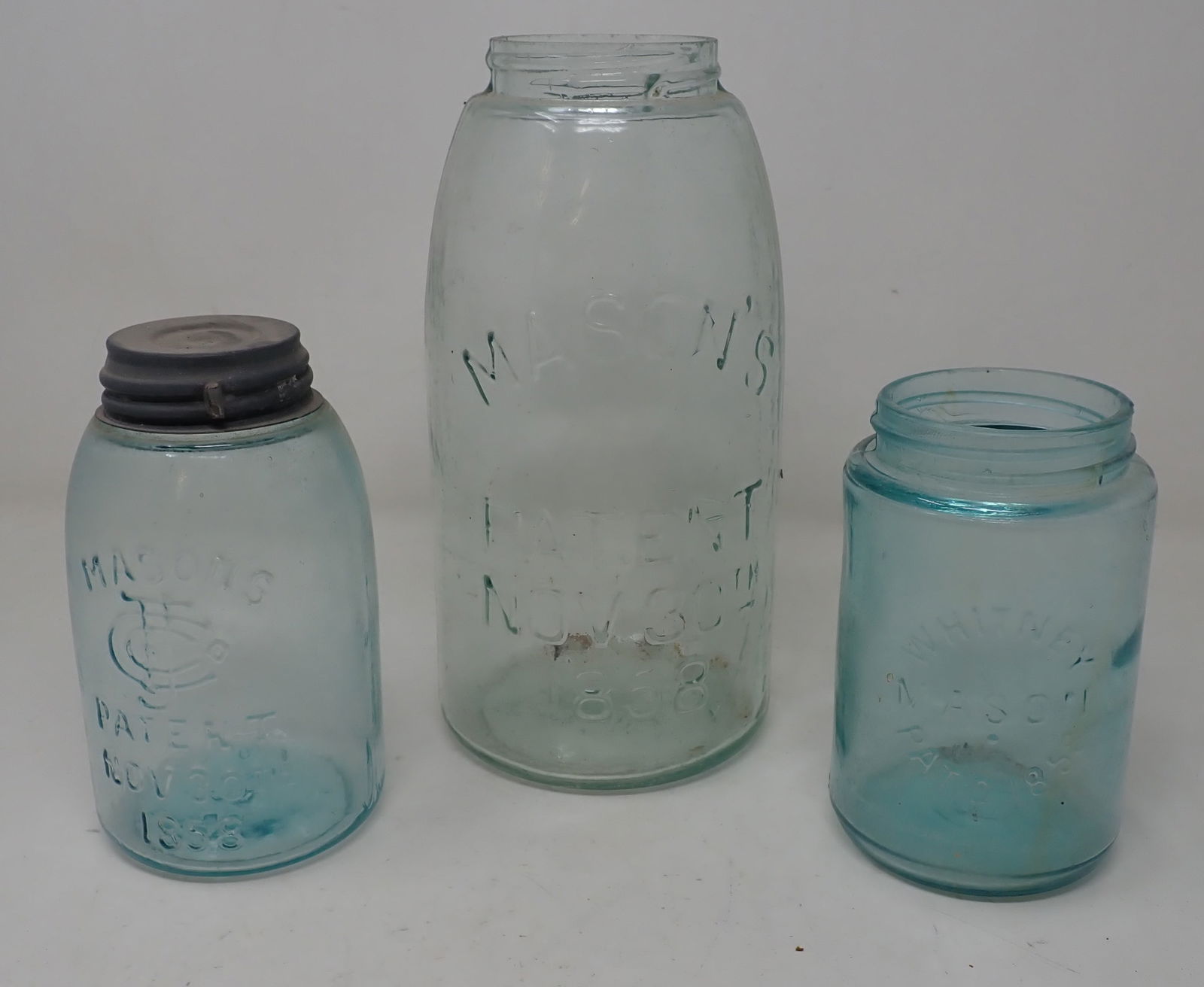 Mason's & Whitney Fruit Canning Jars (1 of 2)