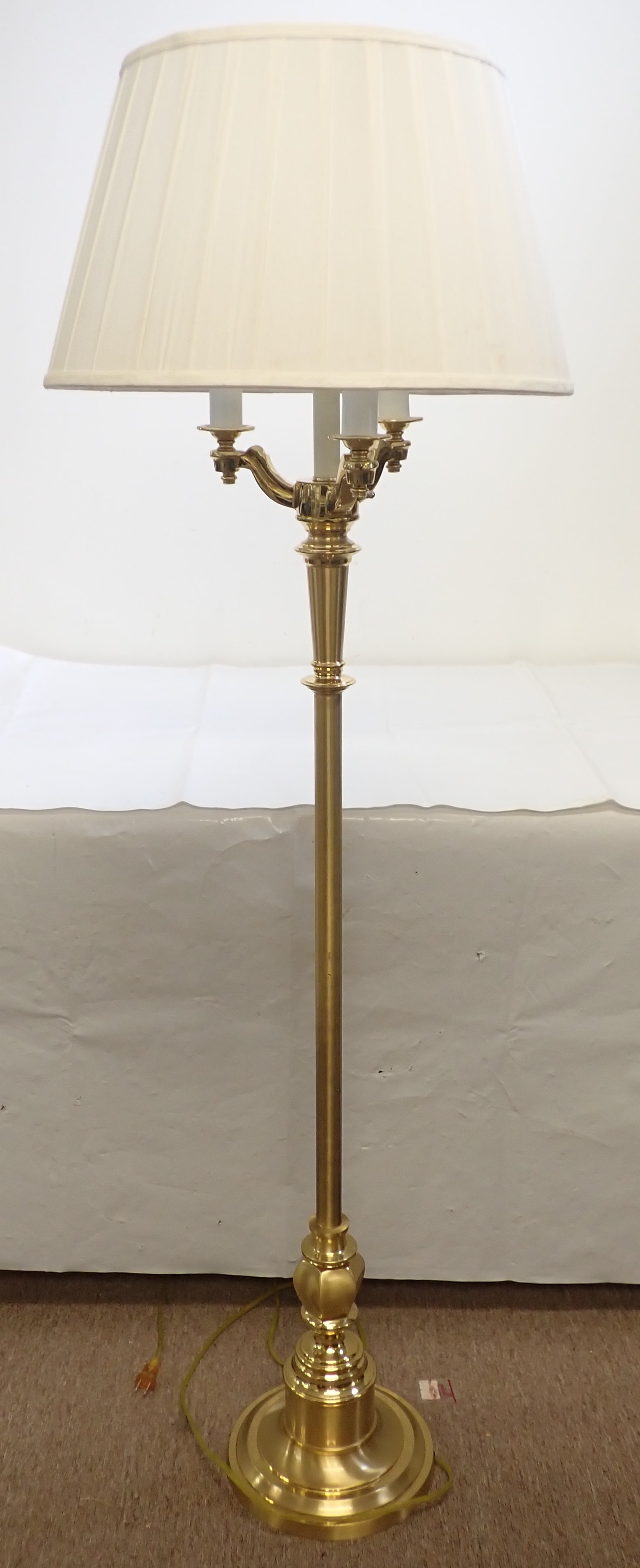 Brass Stiffel Floor Lamp (1 of 5)