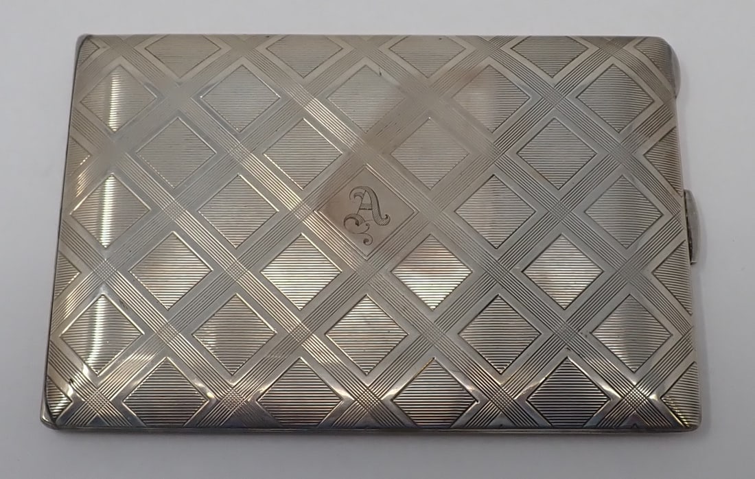 Sterling Silver Cigarette Case (1 of 5)