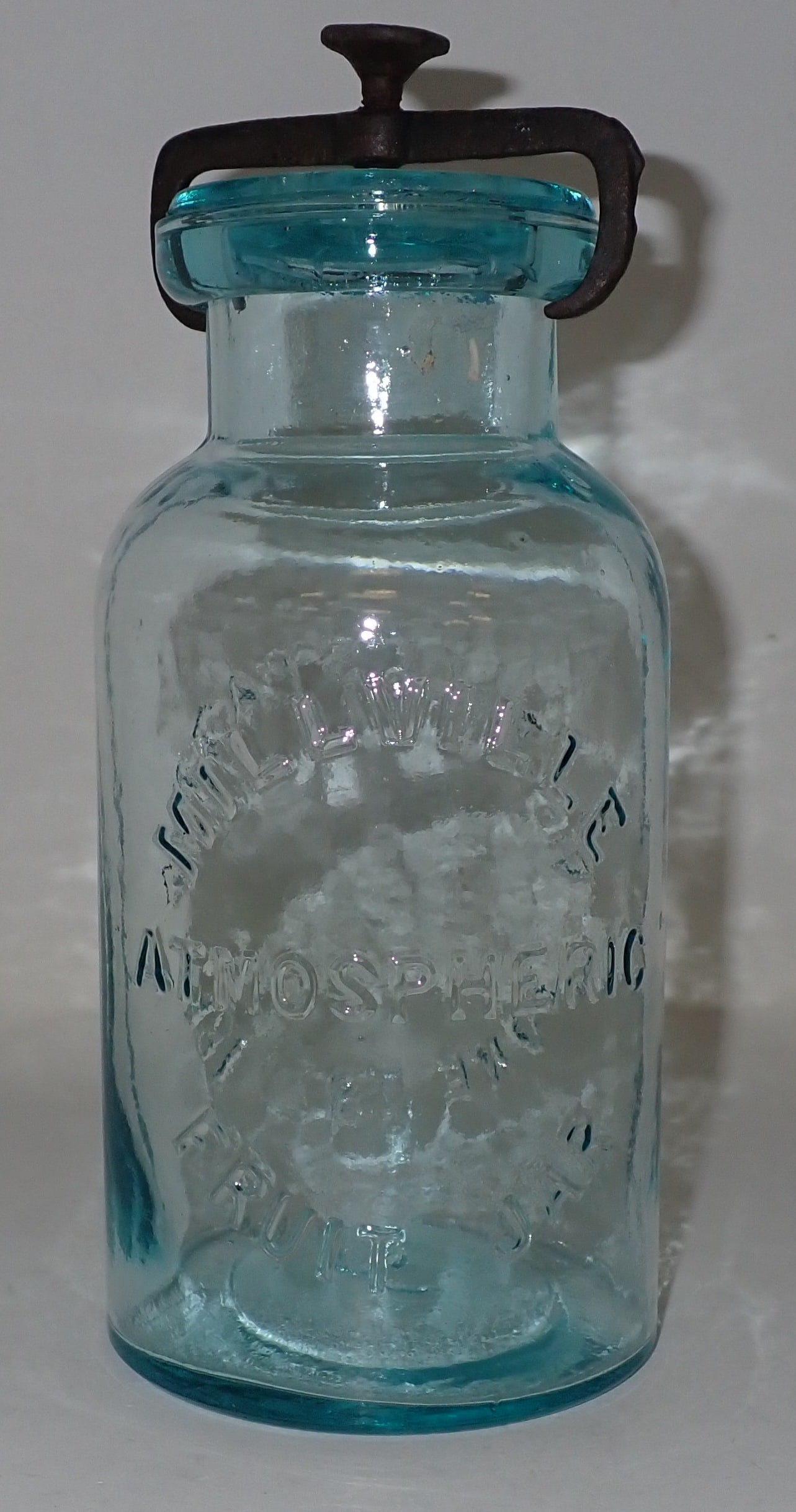 Millville Atmospheric Whitall's Fruit Jar (1 of 4)