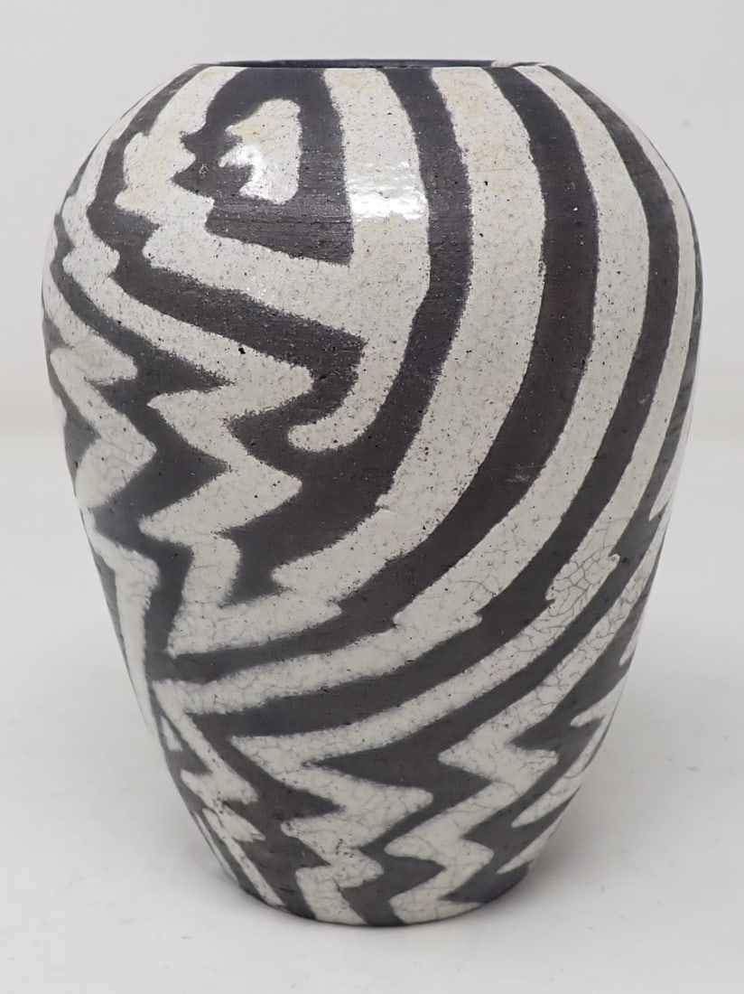 Signed Pottery Vase (1 of 5)