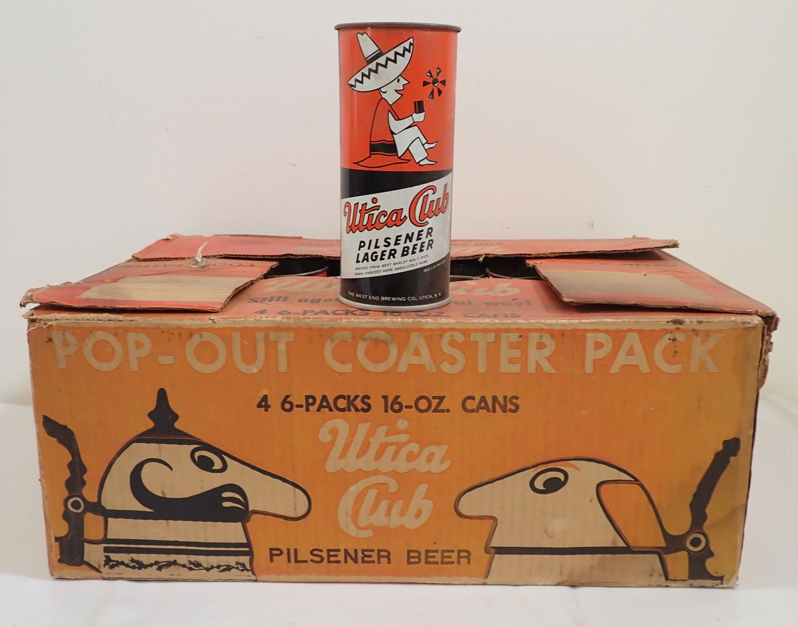 Case of Utica Club Pilsner Reunion Beer Cans (1 of 6)