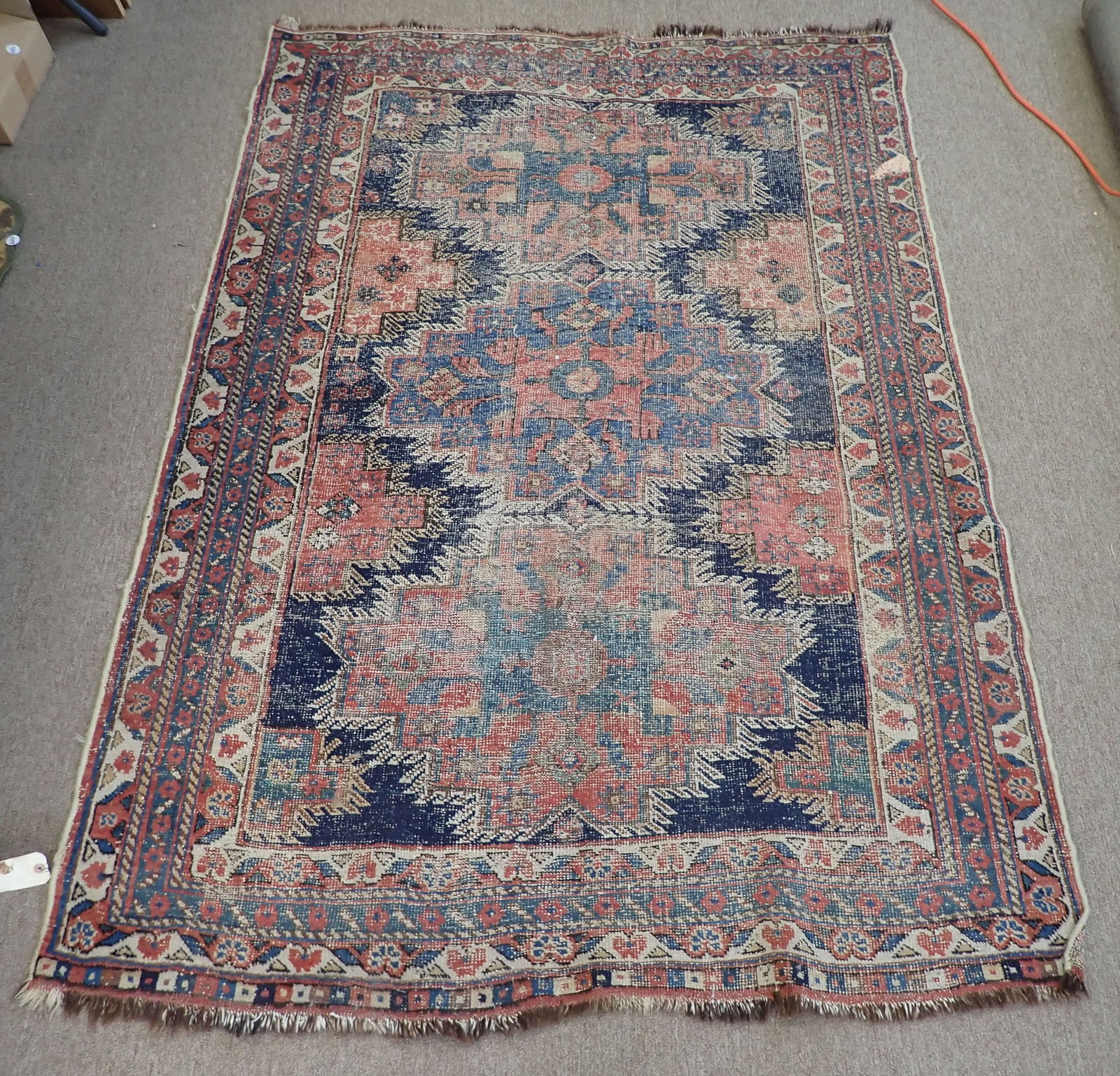 Turkish Area Rug: Apprx 54" x 77". Shipping available