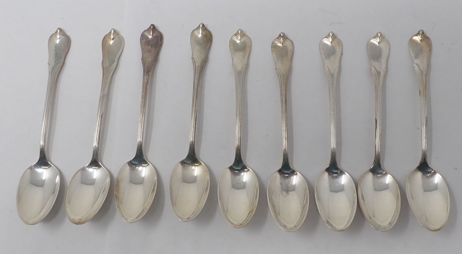 9 Wallace Sterling Silver Spoons (1 of 3)