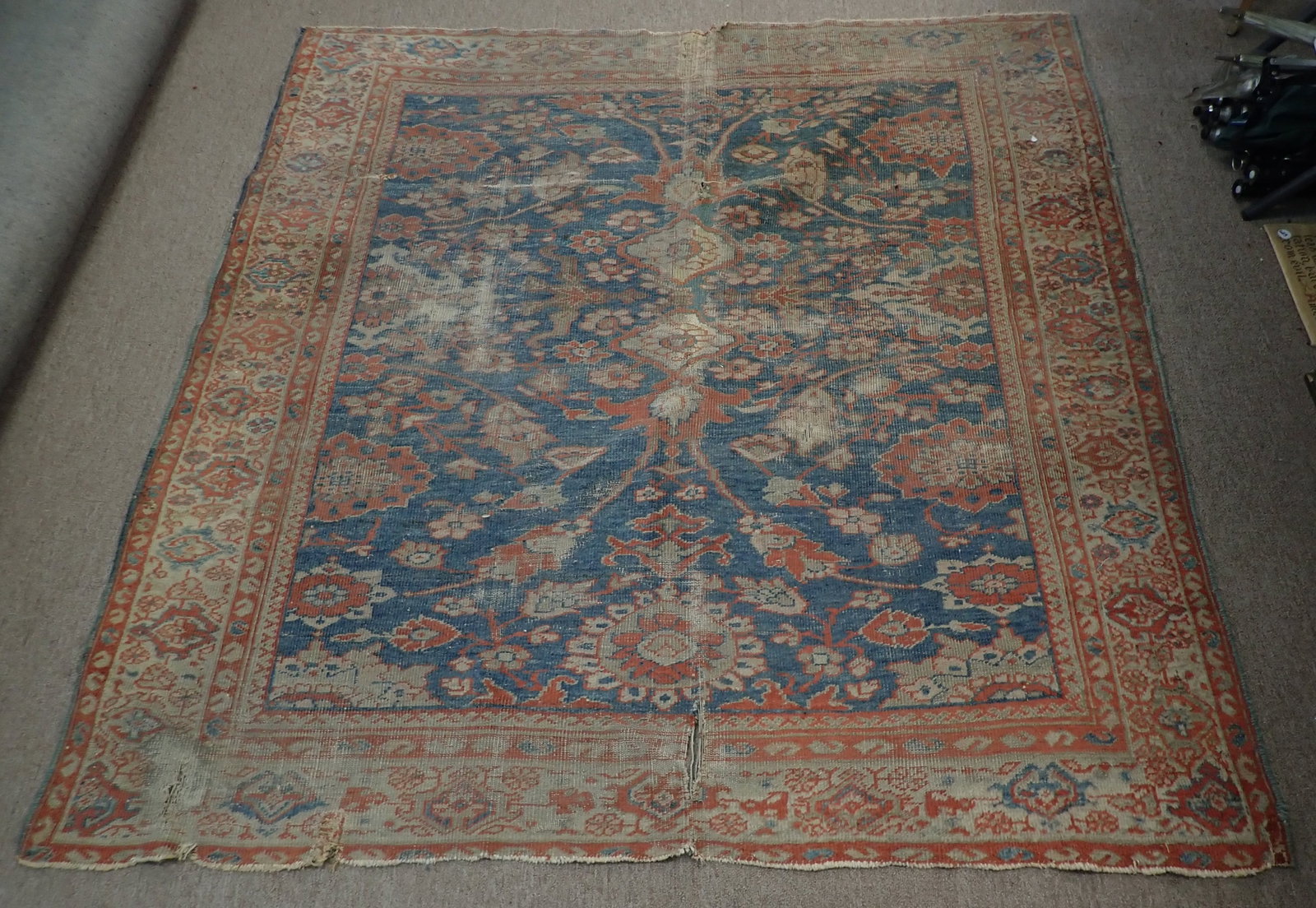 Persian Rug: Approx 69" x 69". Shipping available