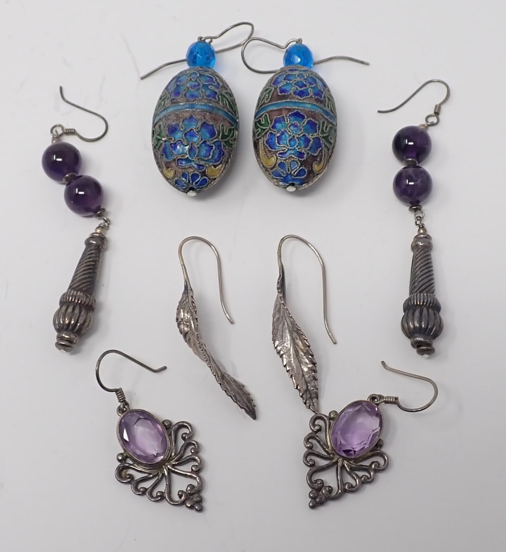 4 Pair of Earrings (1 of 7)
