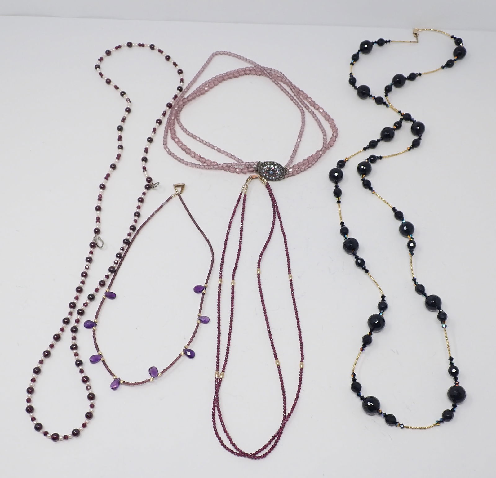 5 Beaded Necklaces (1 of 5)